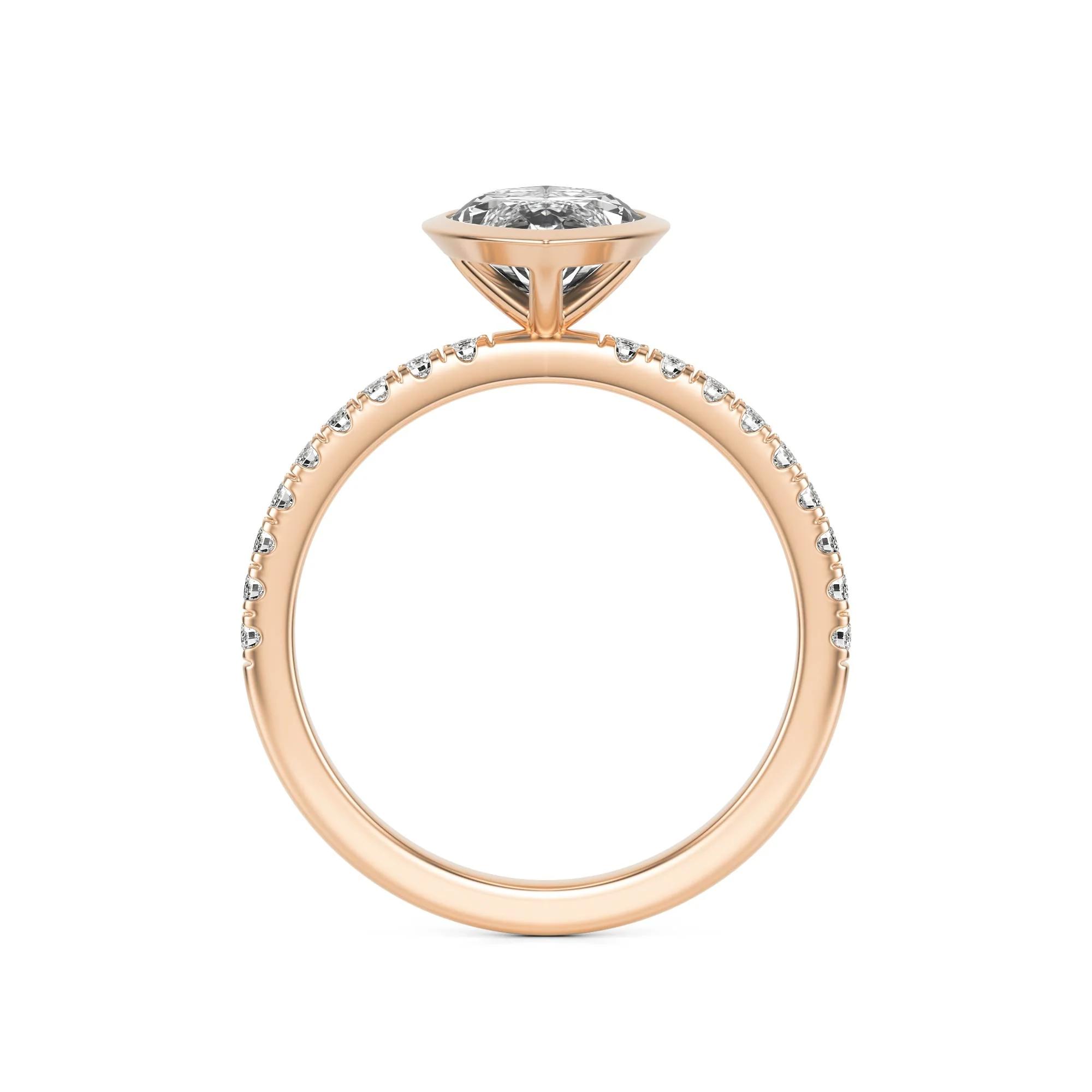 The Marquise Bezel Pavé