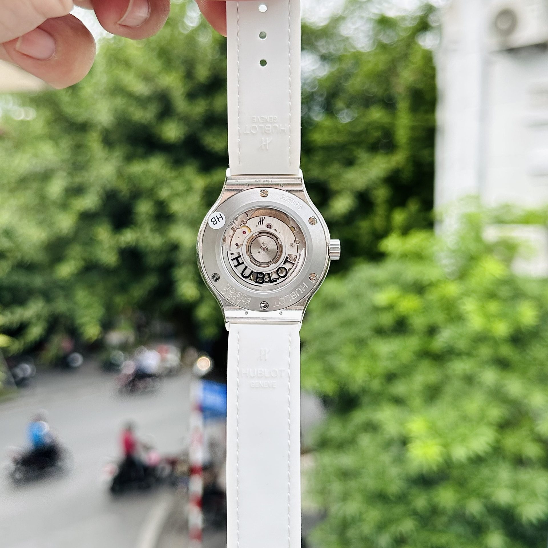 Hublot Replica 1:1 Watch Classic Fusion White Dial With Stone HB Factory 38mm - Top club