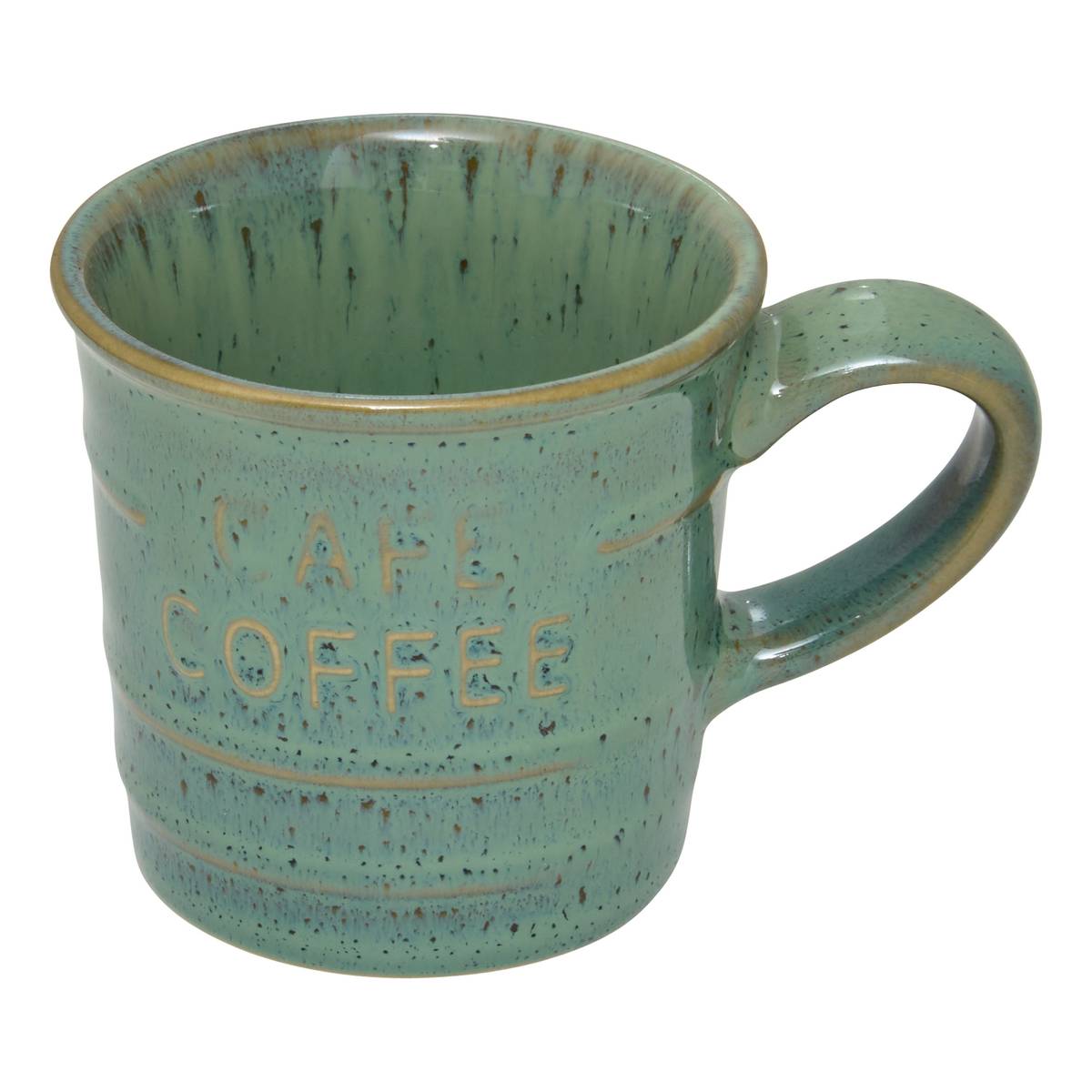 Espresso cup "Cafe" 80 ml, earthenware, emerald green