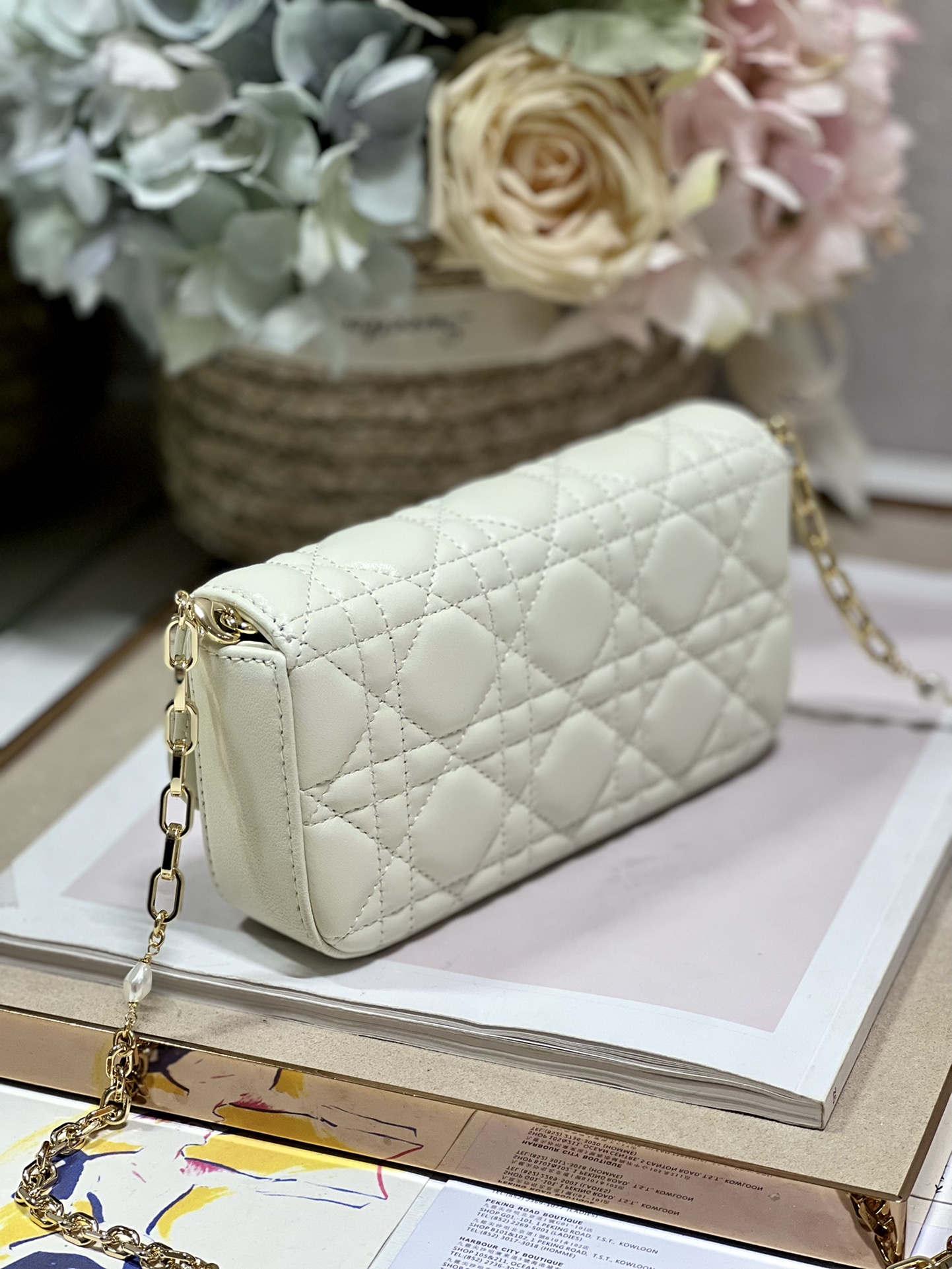 Mini Miss Dior Bag White/ Black/ Blue/ Light Purple For Women 7 in/18.cm1:1High-quality replica