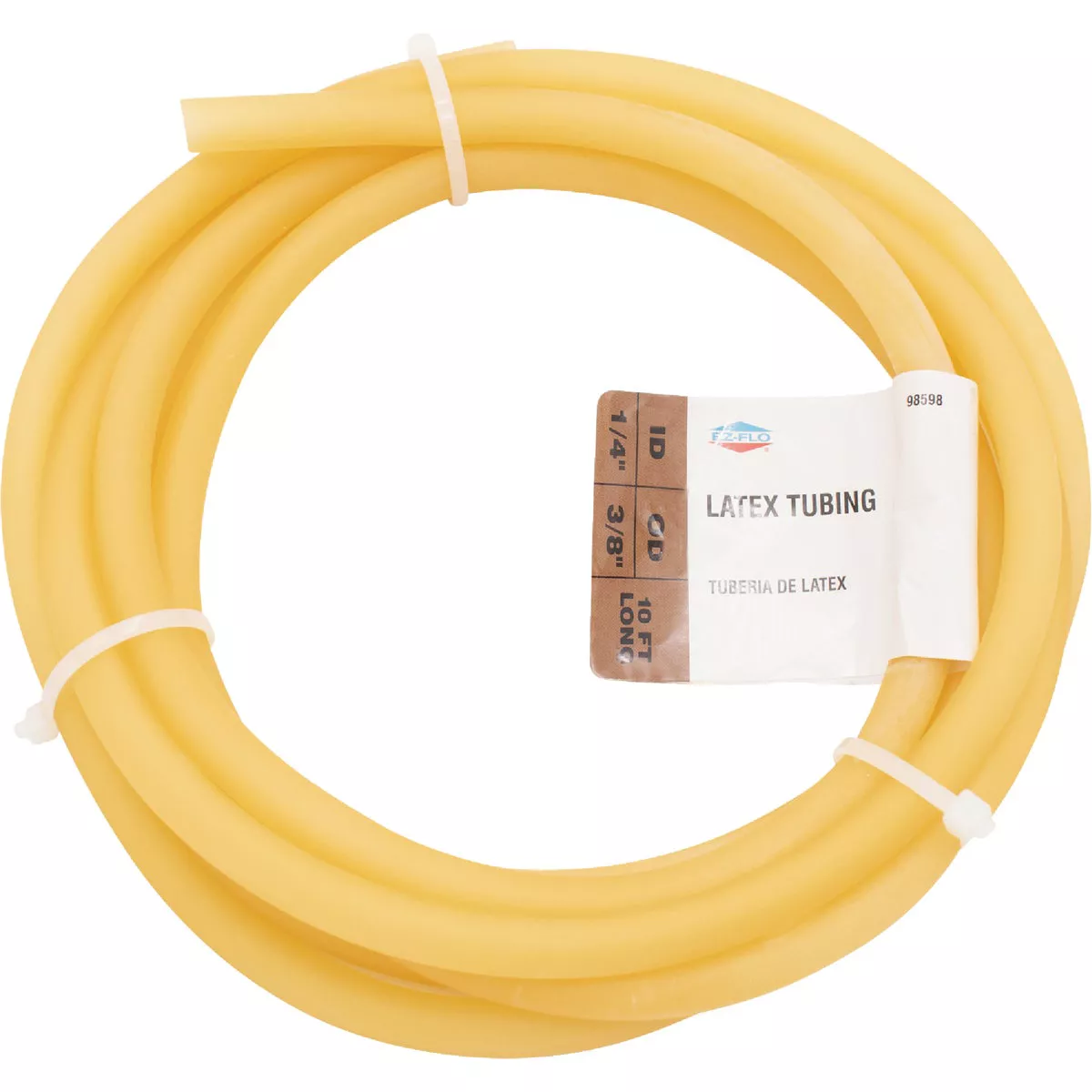 Eastman EZ-Flo 1/4 In. ID x 3/8 In. OD x 10 Ft. L. Latex Tubing
