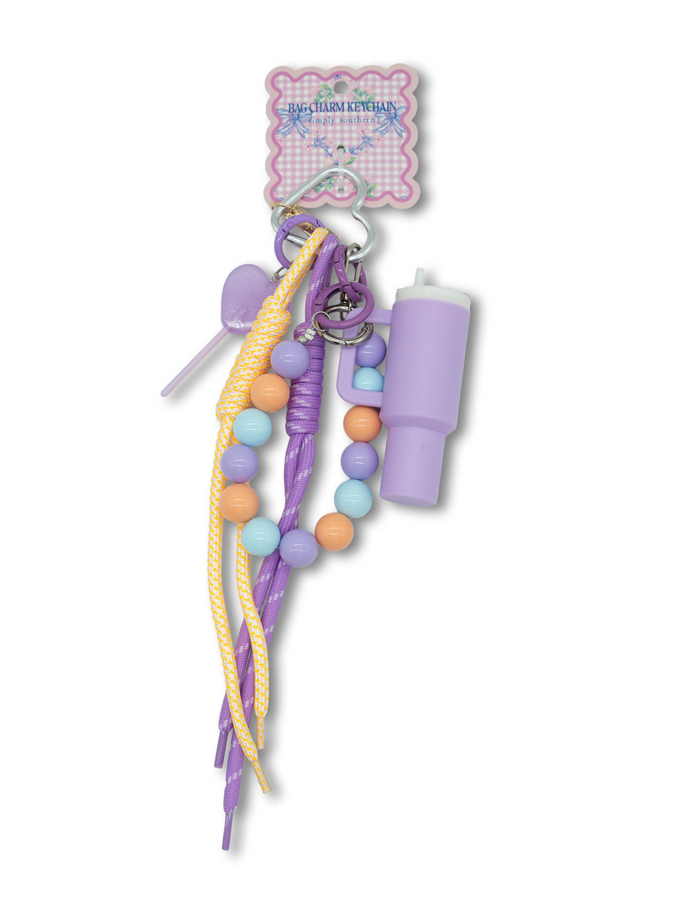 0126-BAG-CHARM-SUMMER-TUMBLER - Simply Southern Outlet
