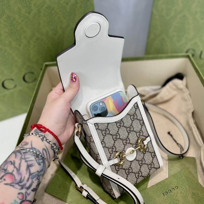 Replica Gucci Gg Supreme Horsebit 1955 Mini Bag 6256151:1High-quality replica
