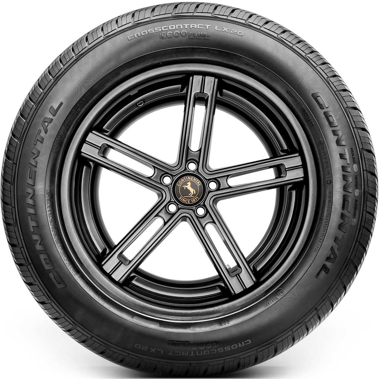 Continental CrossContact LX20 P275/55R20 111S BSW All Season Tire - Image 4