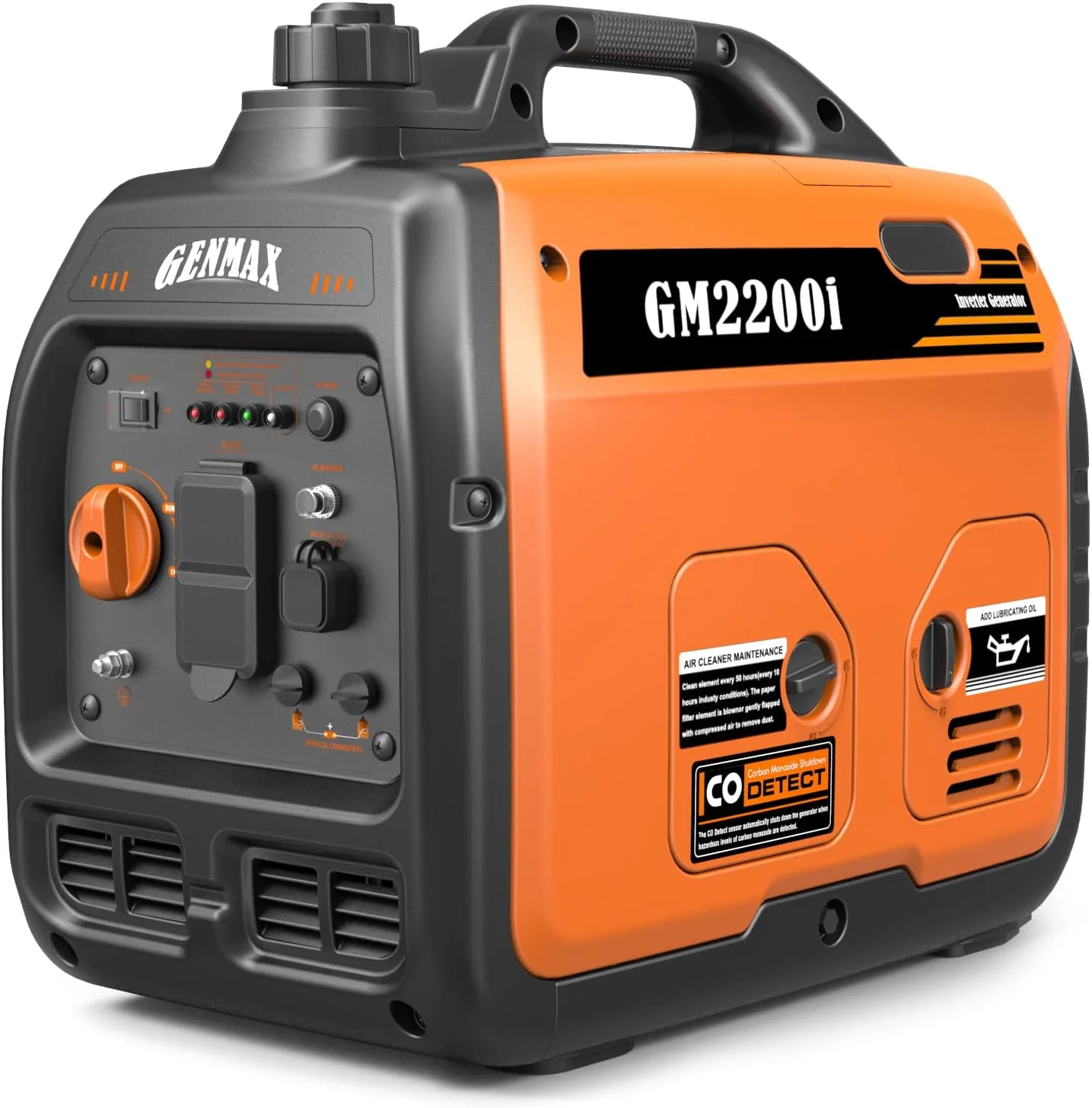 GENMAX Gas Inverter Generator - 2200 Starting Watts / 1800 Running Watts - Image 2 GENMAX Gas Inverter Generator - 2200 Starting Watts / 1800 Running Watts - Image 2