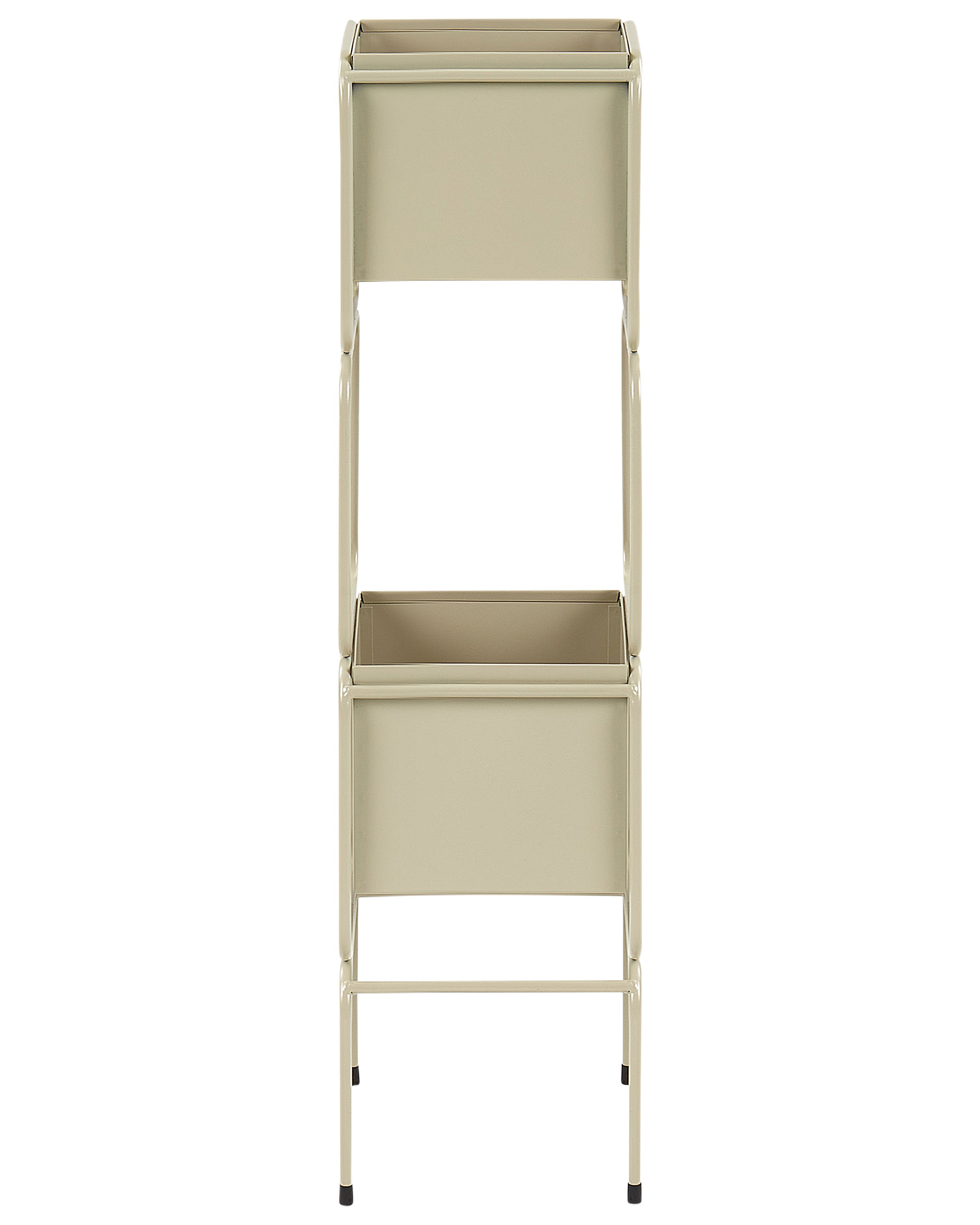Plant Stand COTINUS Metal 20 cm Beige
