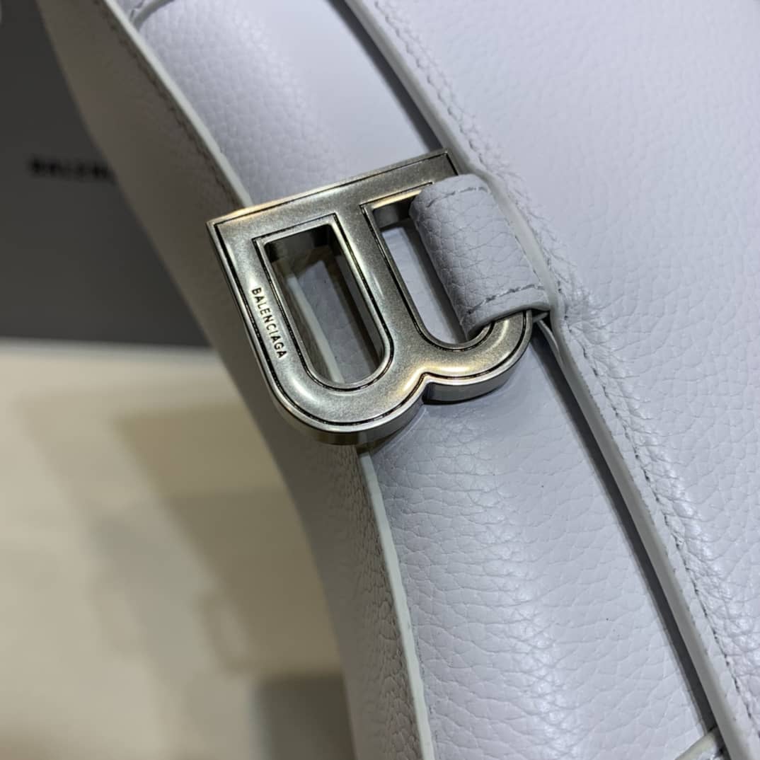 Balenciaga Hourglass Leather Top Handle Replica Bag - Replicaclubs