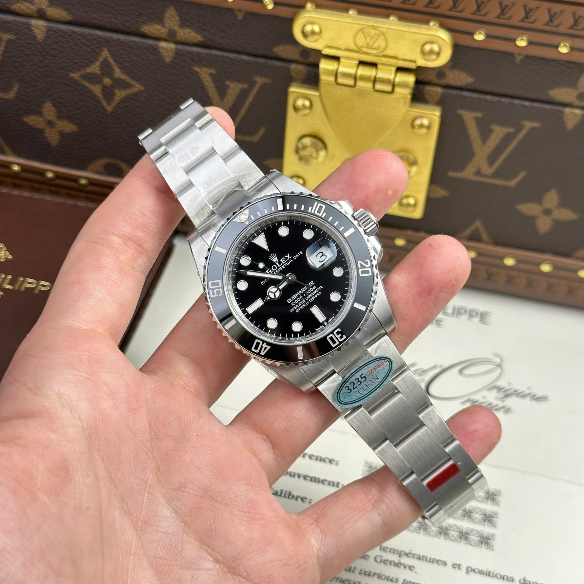 Rolex Best Copies Watch Submariner 126610LN Dial Black Clean Factory 41mm - Elite Watch Atelier