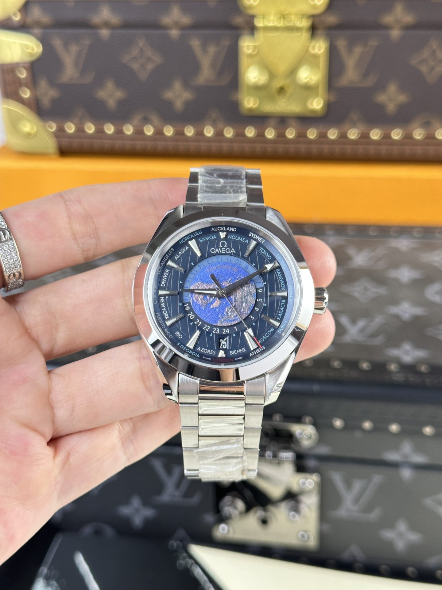 Omega Replica 1:1 Watch Seamaster Aqua Terra Blue Dial VS Factory 43mm - Top club