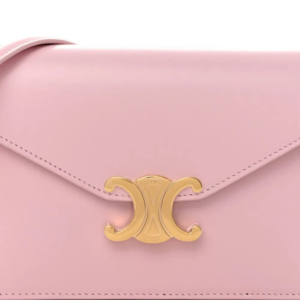Shiny Calfskin Triomphe Wallet – Superfake Handbags Perfected1:1High-quality replica