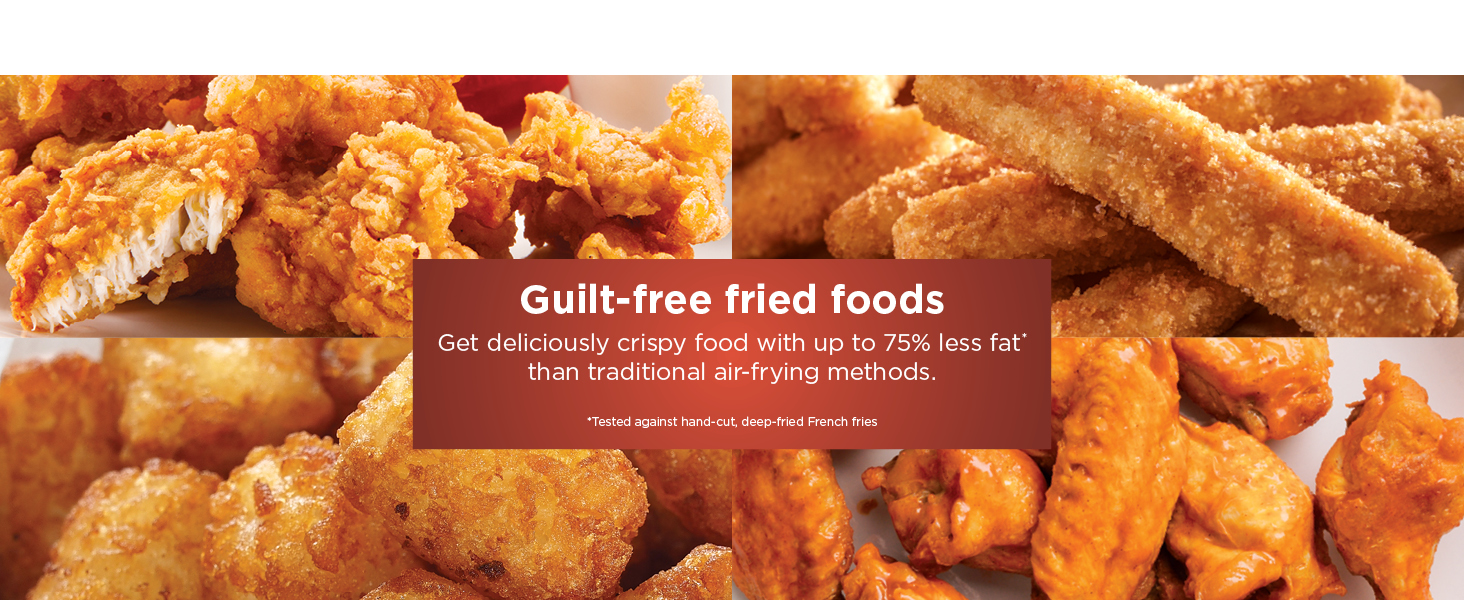 Aliments frits sans culpabilité