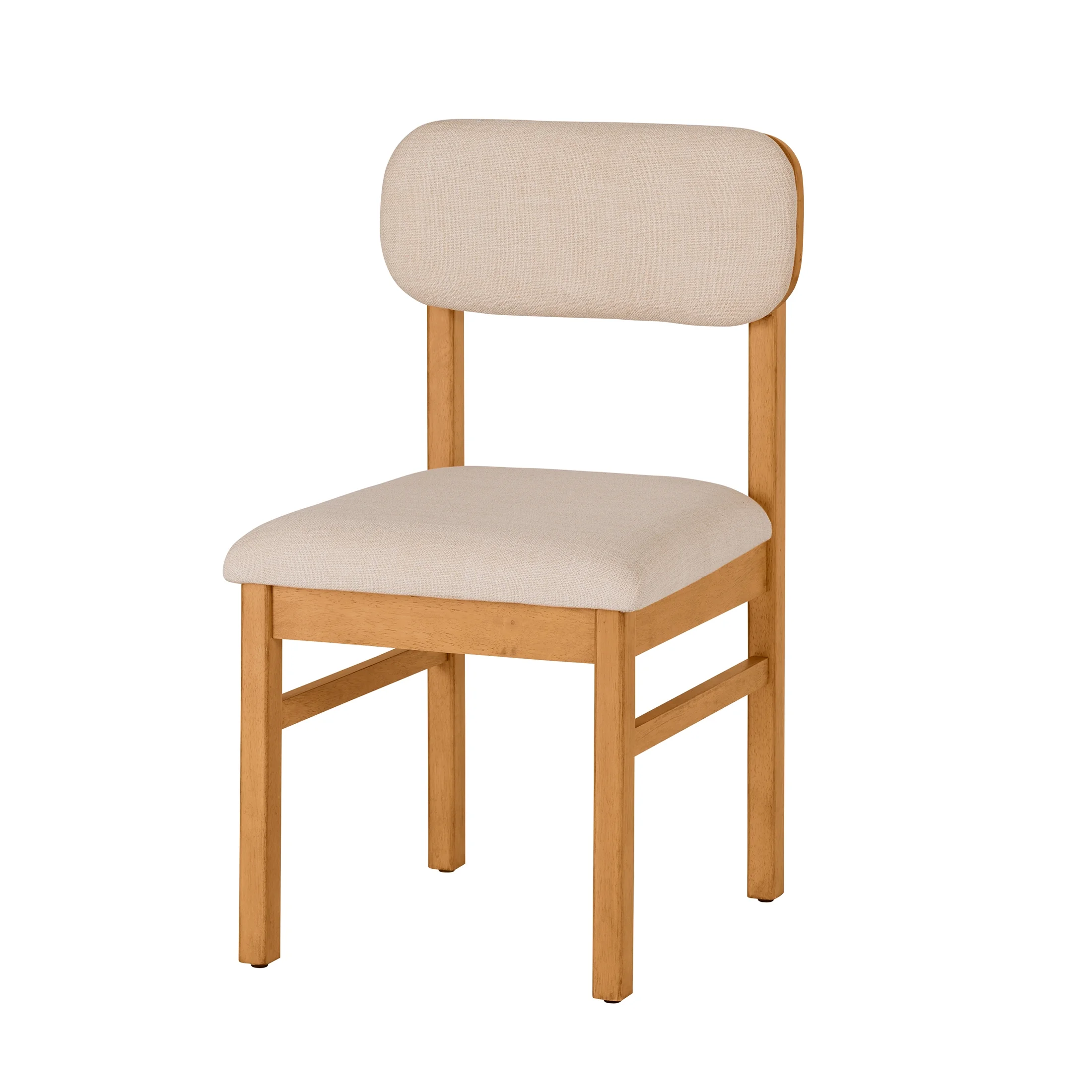Better Homes & Gardens Juliet Dining Chairs 2 Pack, Light Honey Finish and Olive Green - Image 18