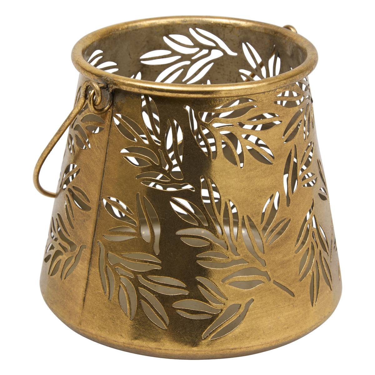 Lantern "Belli" Gold, 17x15.2 cm