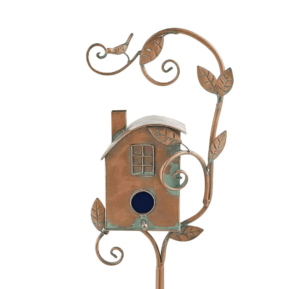 VogelhuisChic | Metalen Tuin Staken Met Paal