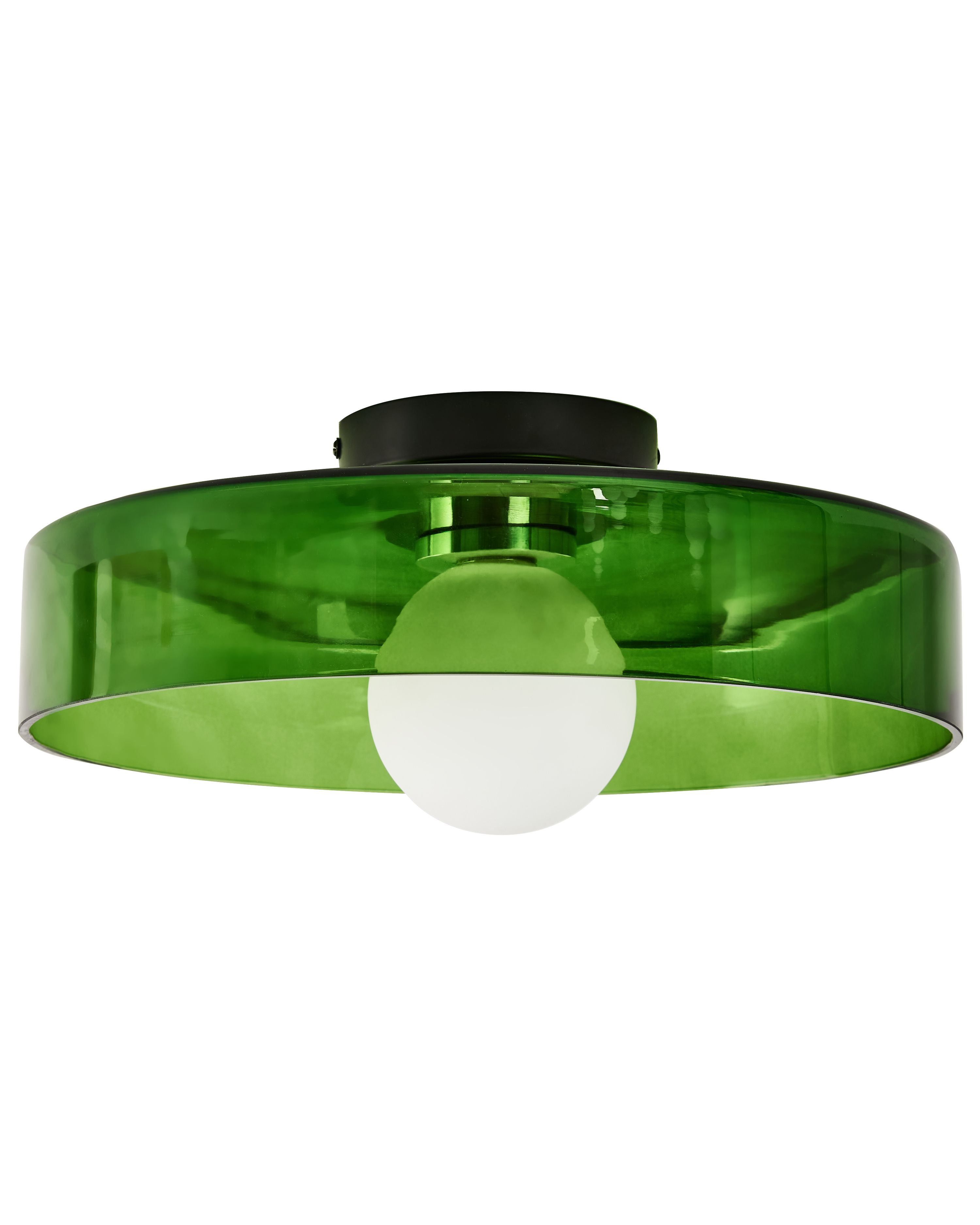 Ceiling Lamp LUGUSE Glass Green