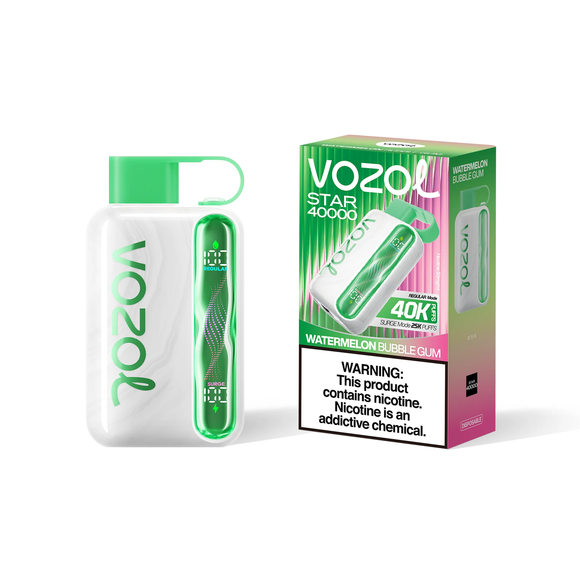 VOZOL STAR 40K jednorazowy e-papieros (wszystkie smaki)