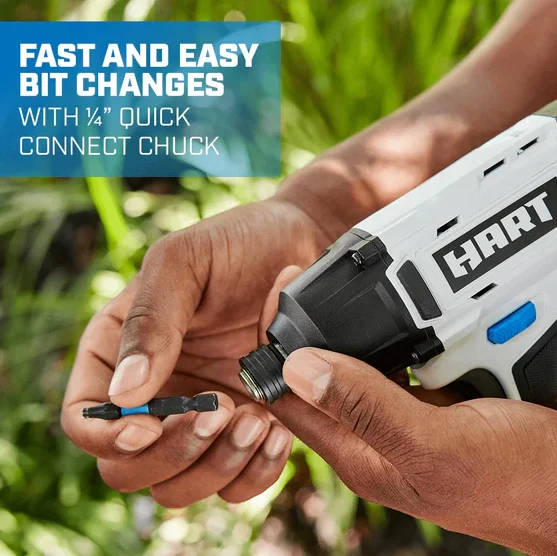 HART 20-Volt Cordless 4 Tool Combo Kit - Image 17