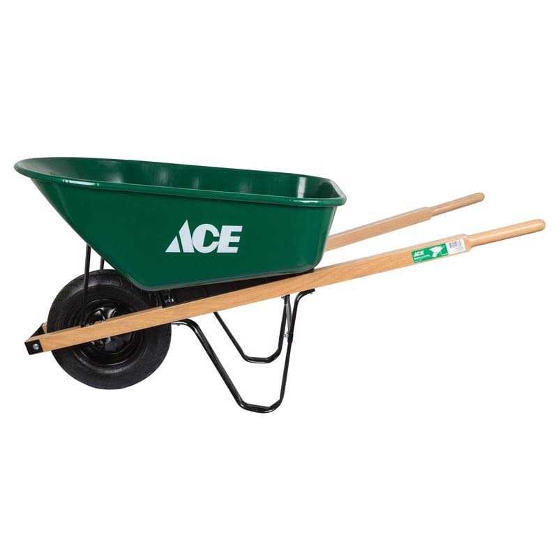 Ace Steel Residential Wheelbarrow 6 Cu Ft - Image 3 Ace Steel Residential Wheelbarrow 6 Cu Ft - Image 3