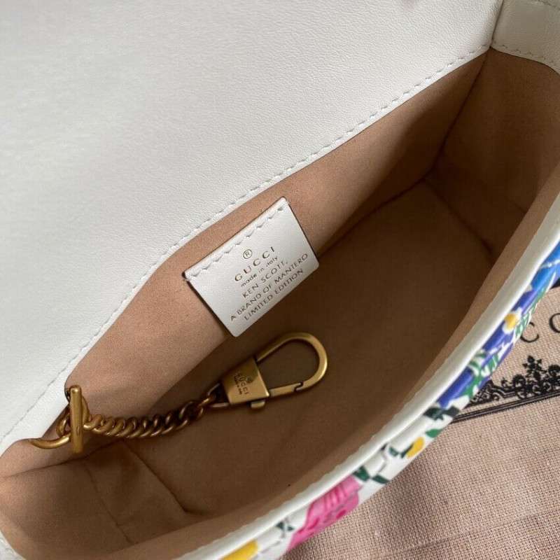 Replica Gucci Ken Scott Print Gg Marmont Super Mini Bag 4764331:1High-quality replica