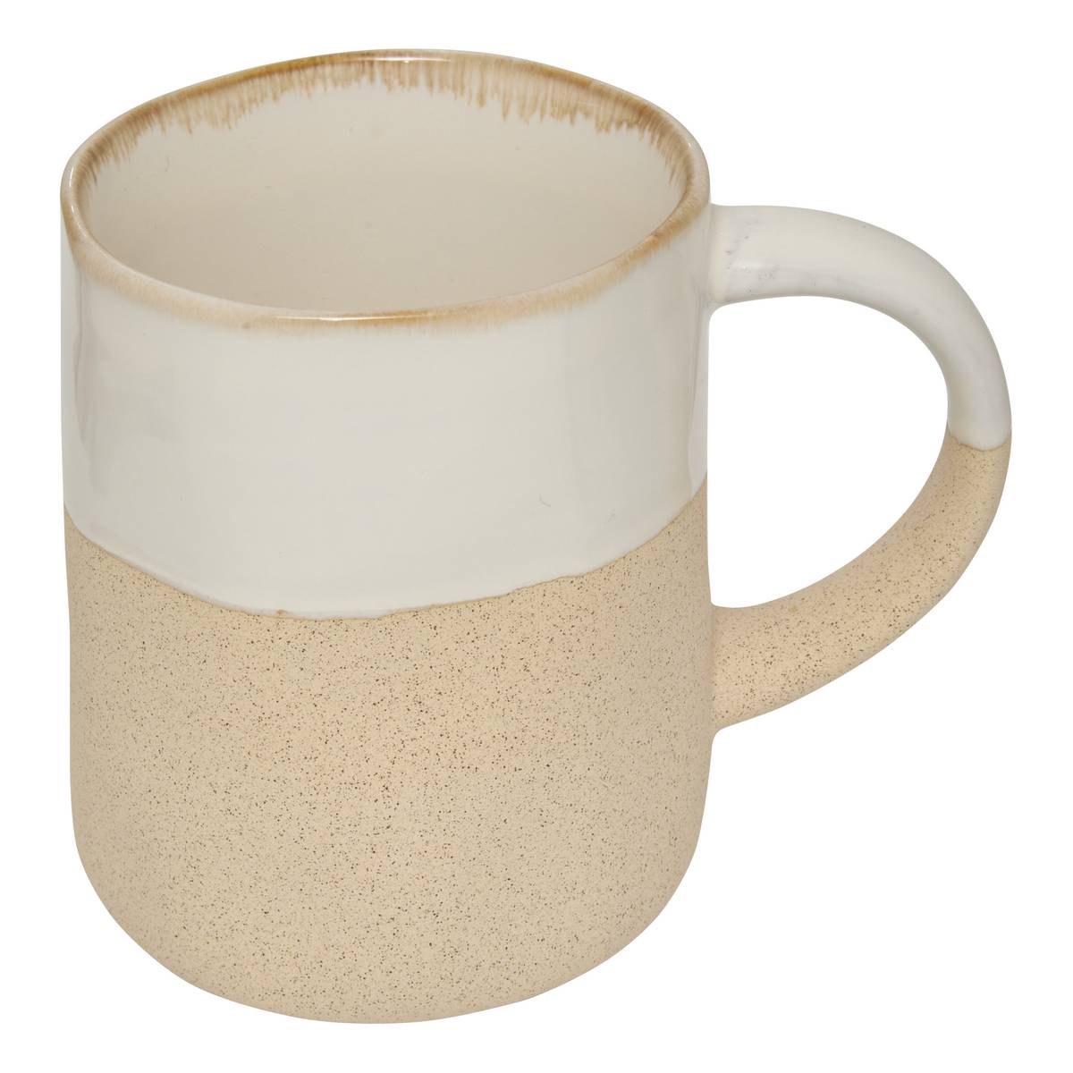 Mug "Kate" 320 ml, earthenware, White