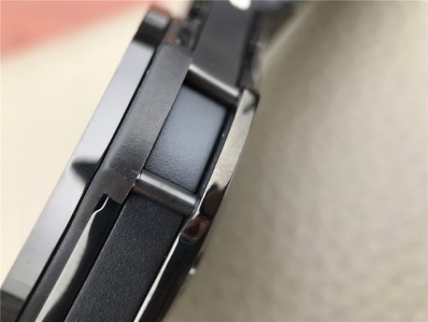 Replica Hublot Big Bang 44mm Full Ceramic Black Dial Black Rubber Strap HUB4100 - Top club