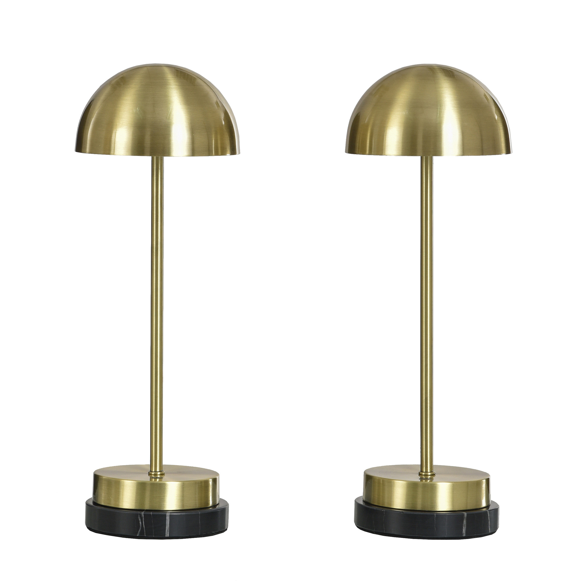 StyleCraft Cordless LED Rechargeable Table Lamp, 2-pack - Image 2
