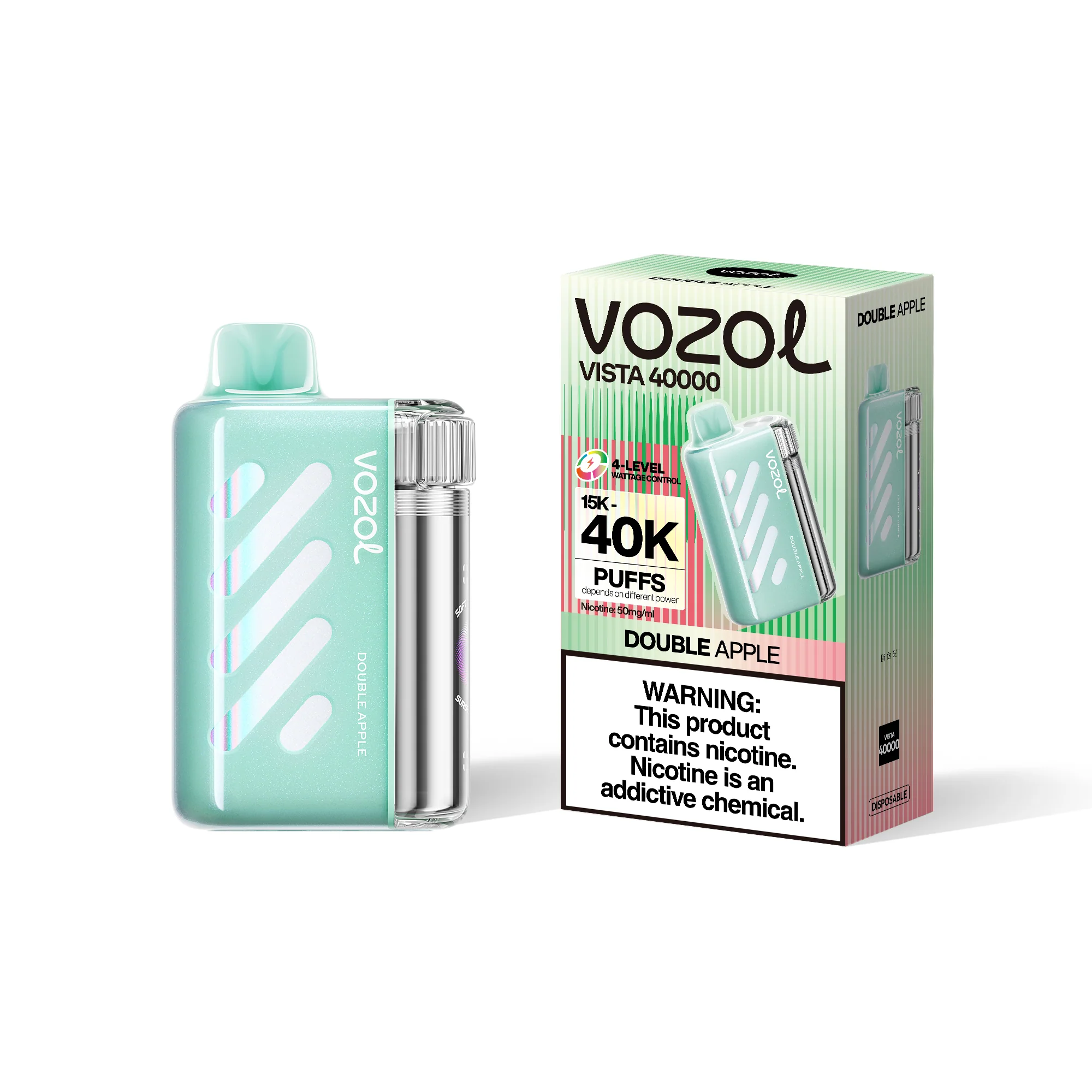 VOZOL VISTA 40K jednorazowy e-papieros (wszystkie smaki)