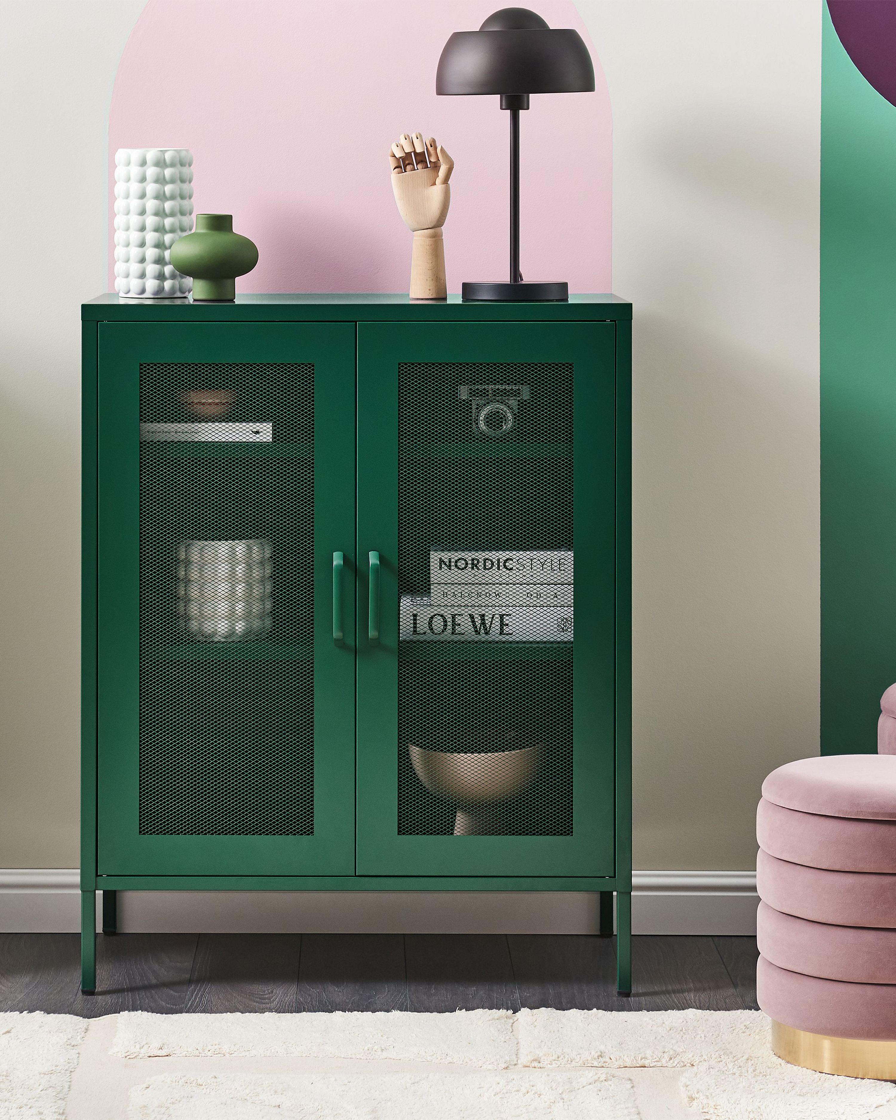 Cabinet WAKATIPU Metal Green