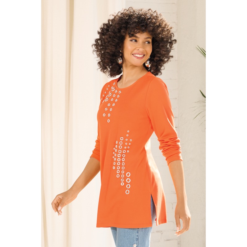 Kenna Knit Tunic - MIDNIGHT VELVET CATALOG