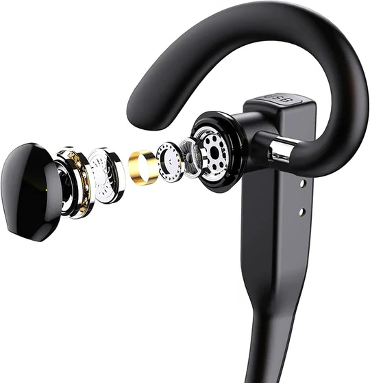 Professionele Bluetooth-headset met Ruisonderdrukking en Ergonomisch Ontwerp