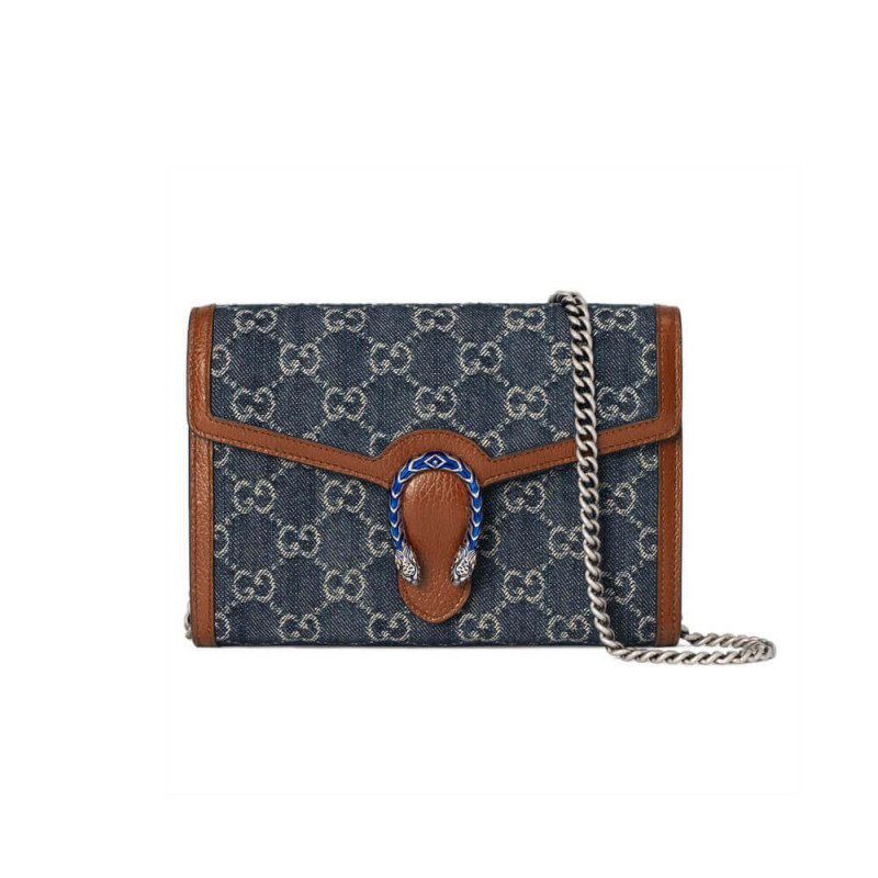 Replica Gucci Denim Dionysus Mini Chain Bag 4012311:1High-quality replica