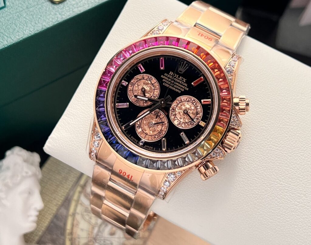 Rolex Replica 1:1 Watch Daytona Rainbow 116595 Factory Noob Highest Quality 40mm - Top club