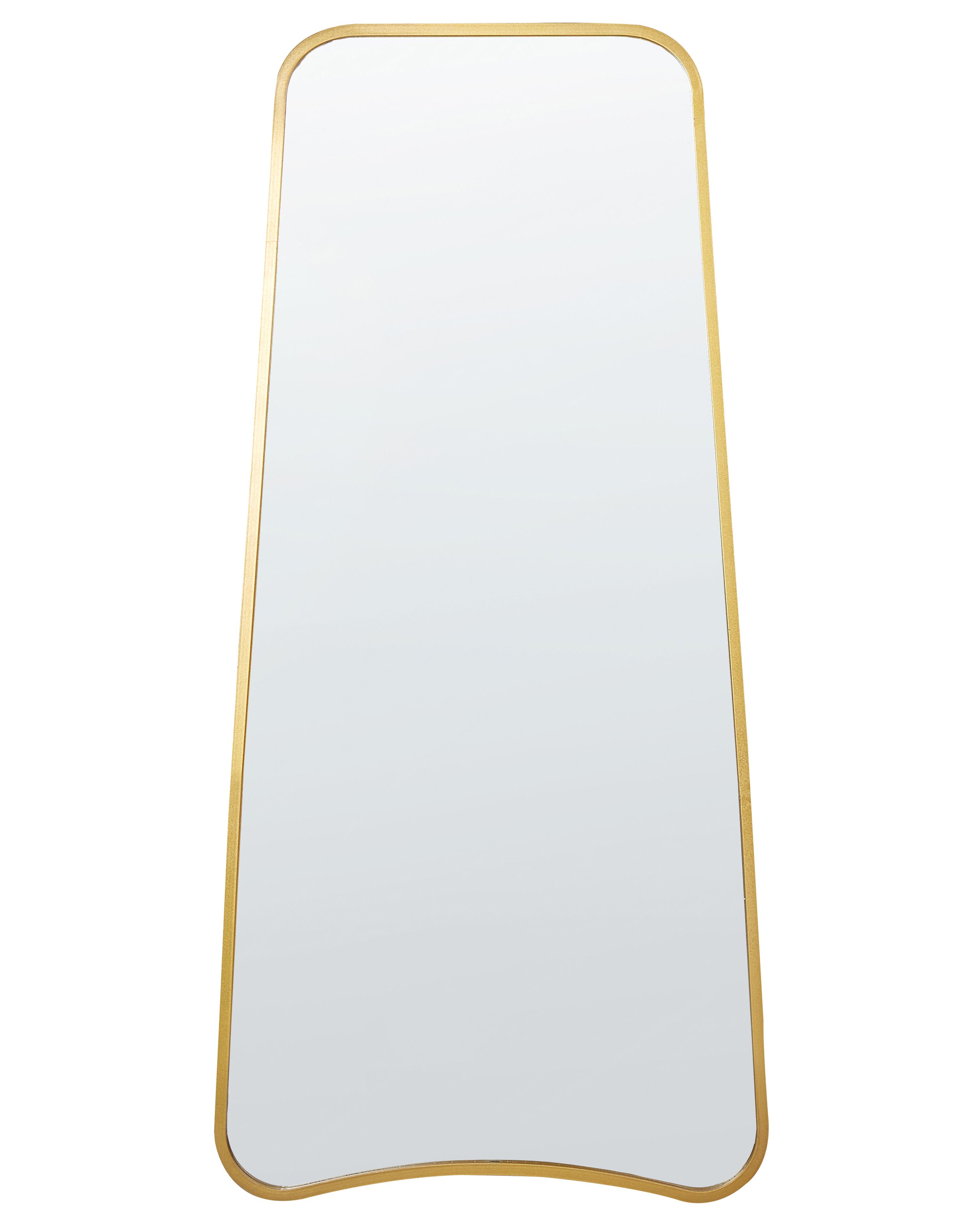 Wall Mirror LEVET 58 cm 122 cm Metal Gold