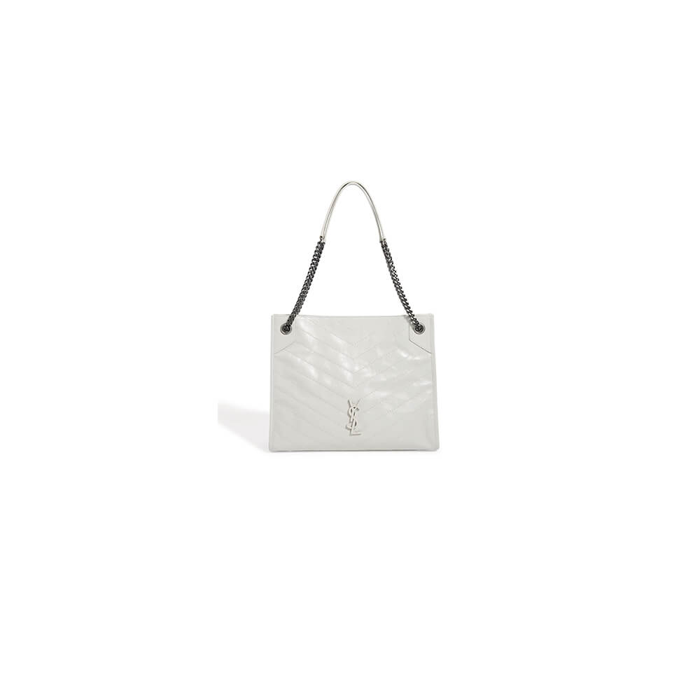 YSL Niki Shopping Bag in Vintage Leather1:1High-quality replica