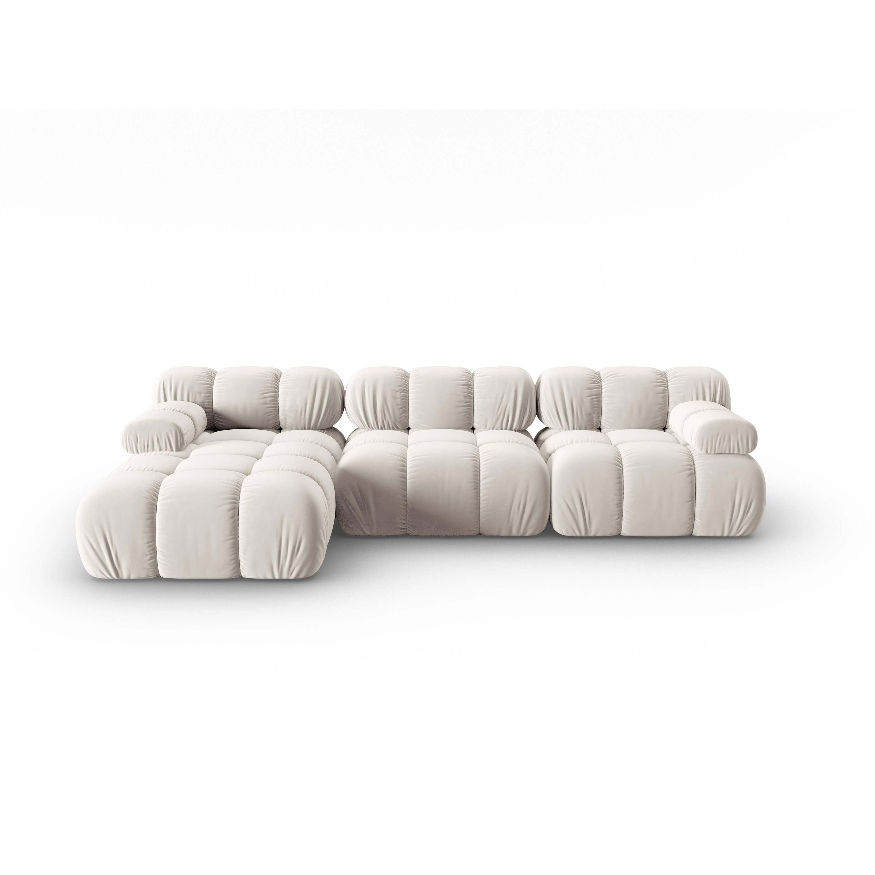 Milo Casa Tropea Modulaire Hoekbank 4-zits - Links - Lichtbeige