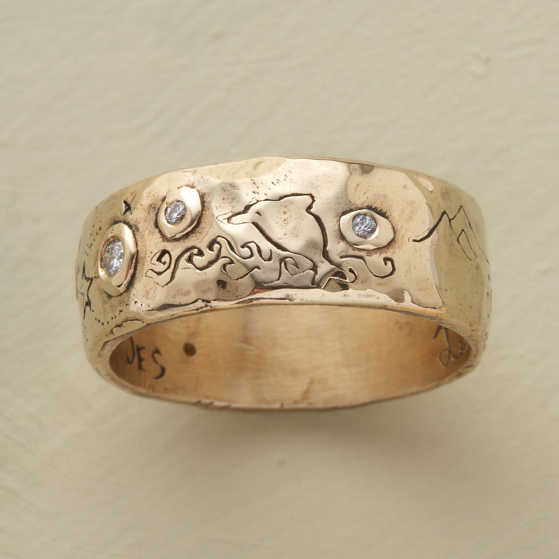 Yellow Gold Infinite Love Ring - Sundance Clothing