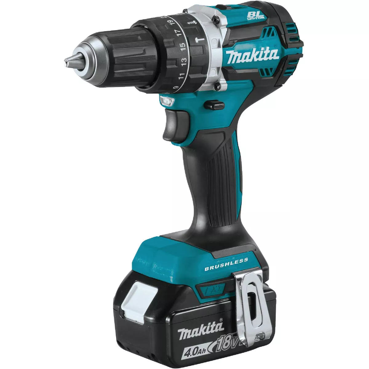 Makita 2-Tool 18V LXT Lithium-Ion Brushless Hammer Drill/Driver & Impact Driver Cordless Tool Combo Kit