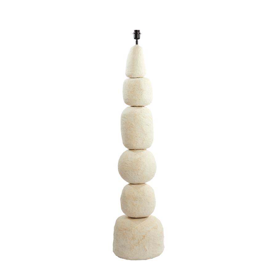 Light & Living - Marree vloerlamp Ø30x135 cm - crème