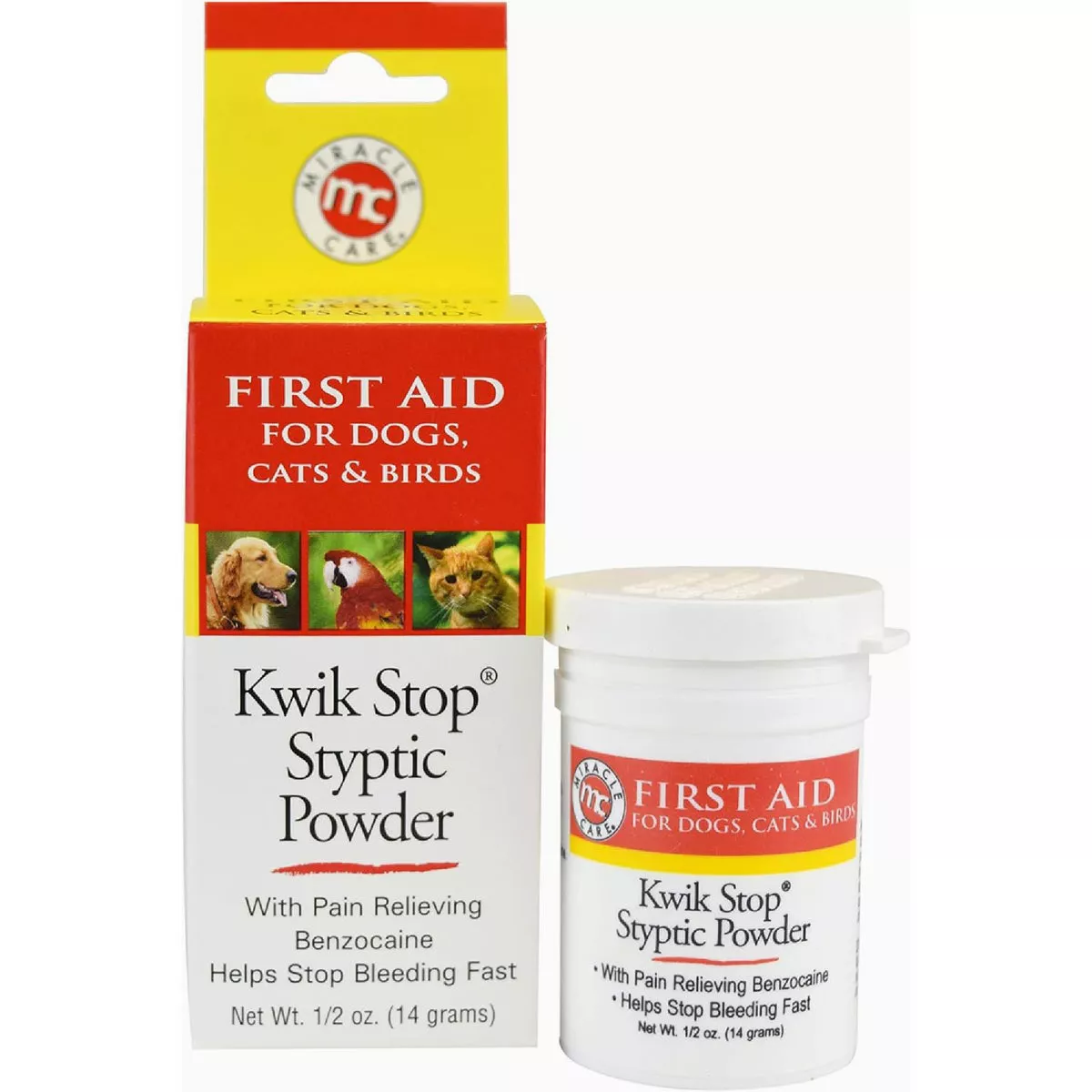 Miracle Care Kwik-Stop 0.5 Oz. Styptic Powder