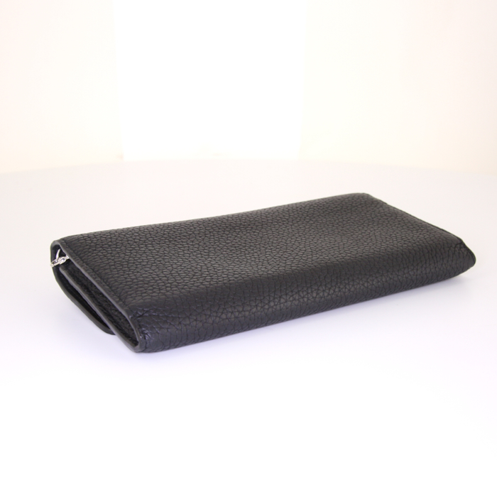 Dior Diorama Wallet on Chain handbag/clutch in black grained leather1:1High-quality replica