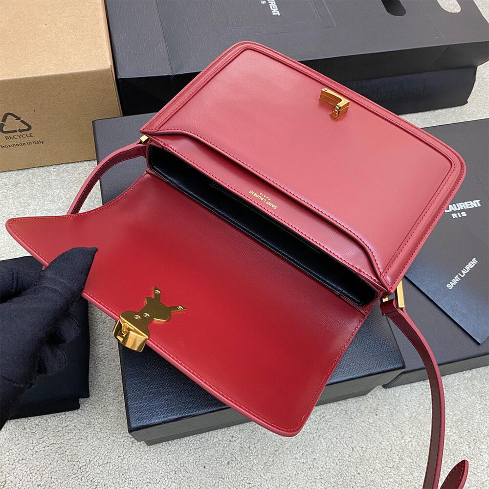 YSL SOLFERINO MEDIUM SATCHEL IN BOX SAINT LAURENT BAG1:1High-quality replica
