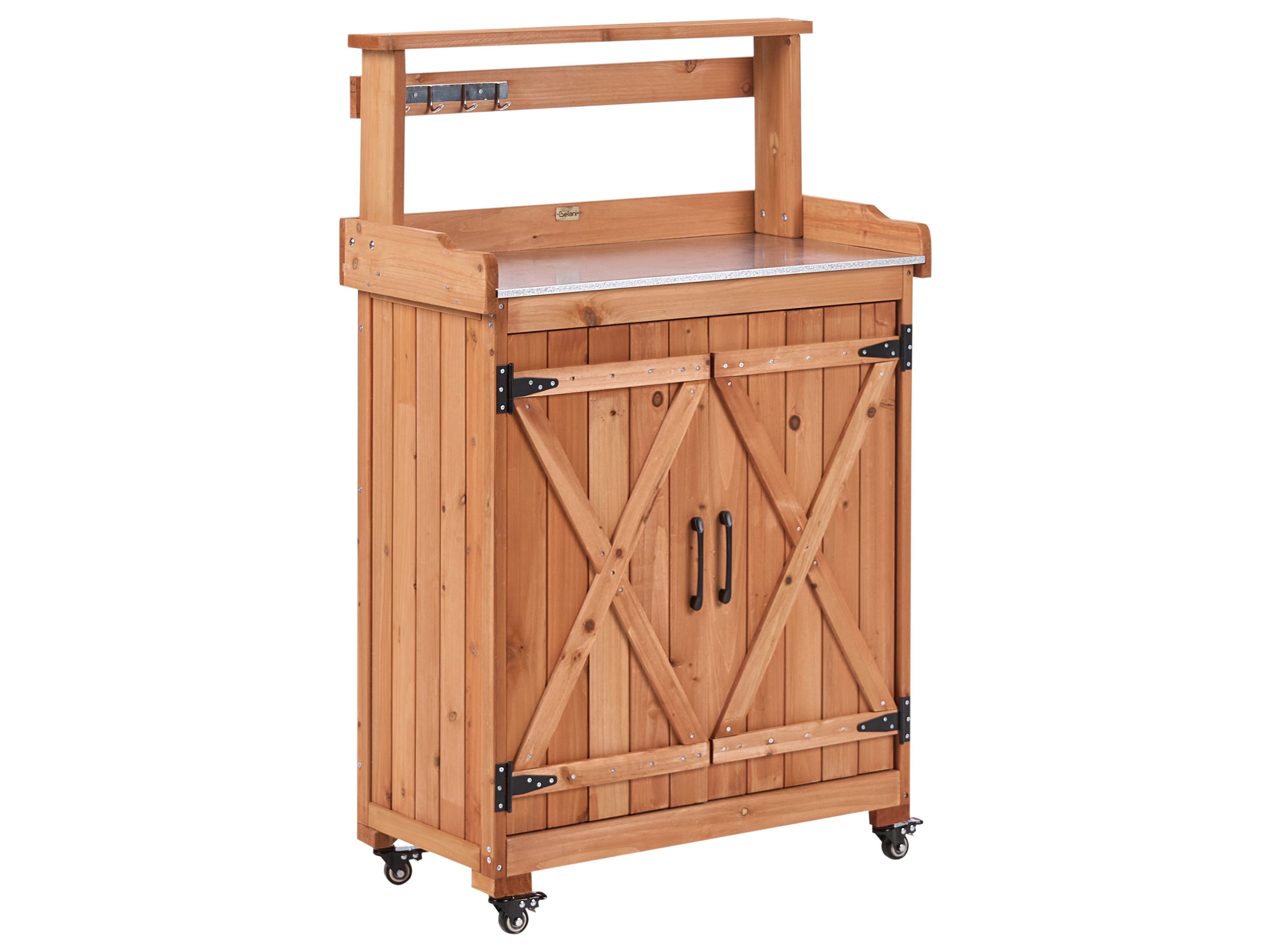 Potting Bench ALTOLIA Fir Wood 70 cm 40 cm Brown