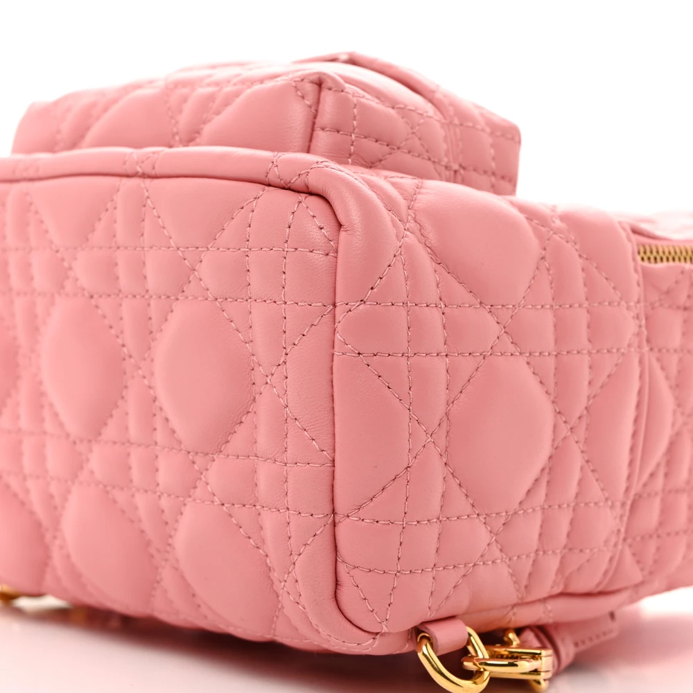 Mirror Quality Dior Peach Blossom Mini Backpack Replica1:1High-quality replica