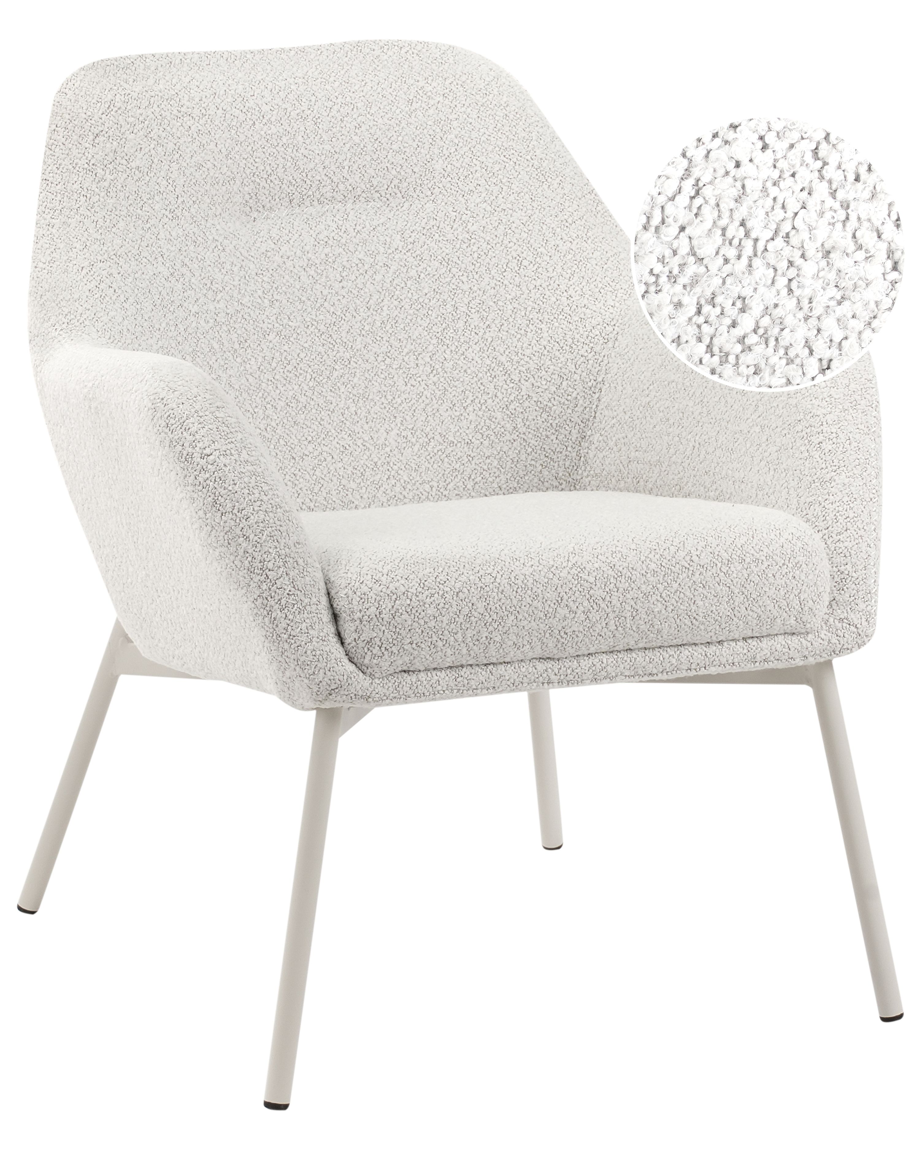 Armchair JABRO Fabric Off-White