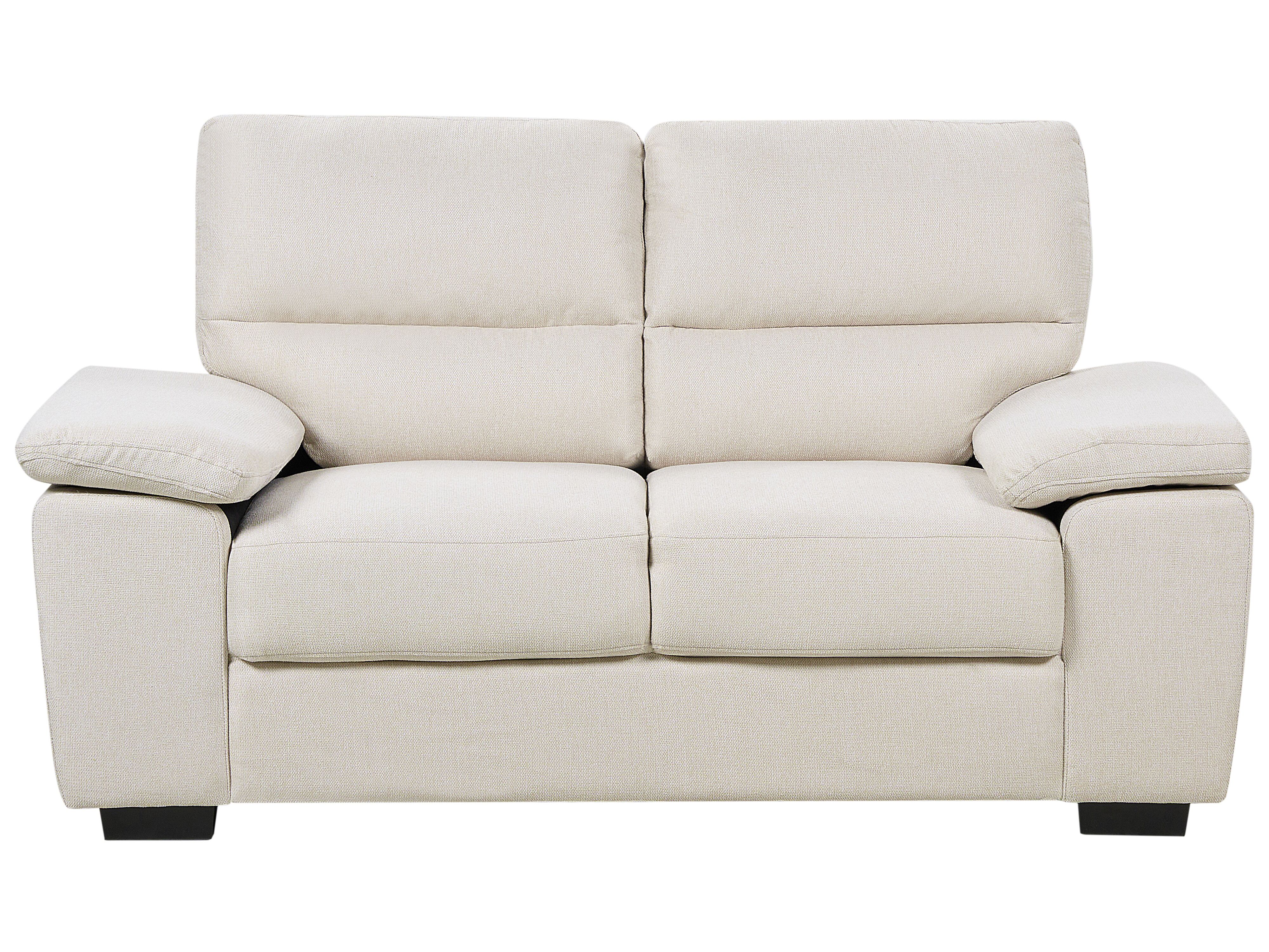 Sofa 2 Seater VOGAR Fabric Light Beige