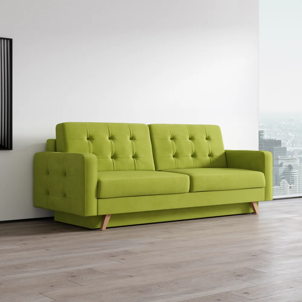 Meble Furniture Vegas Queen Sofa Bed with Storage, Multiple Colors - Image 22