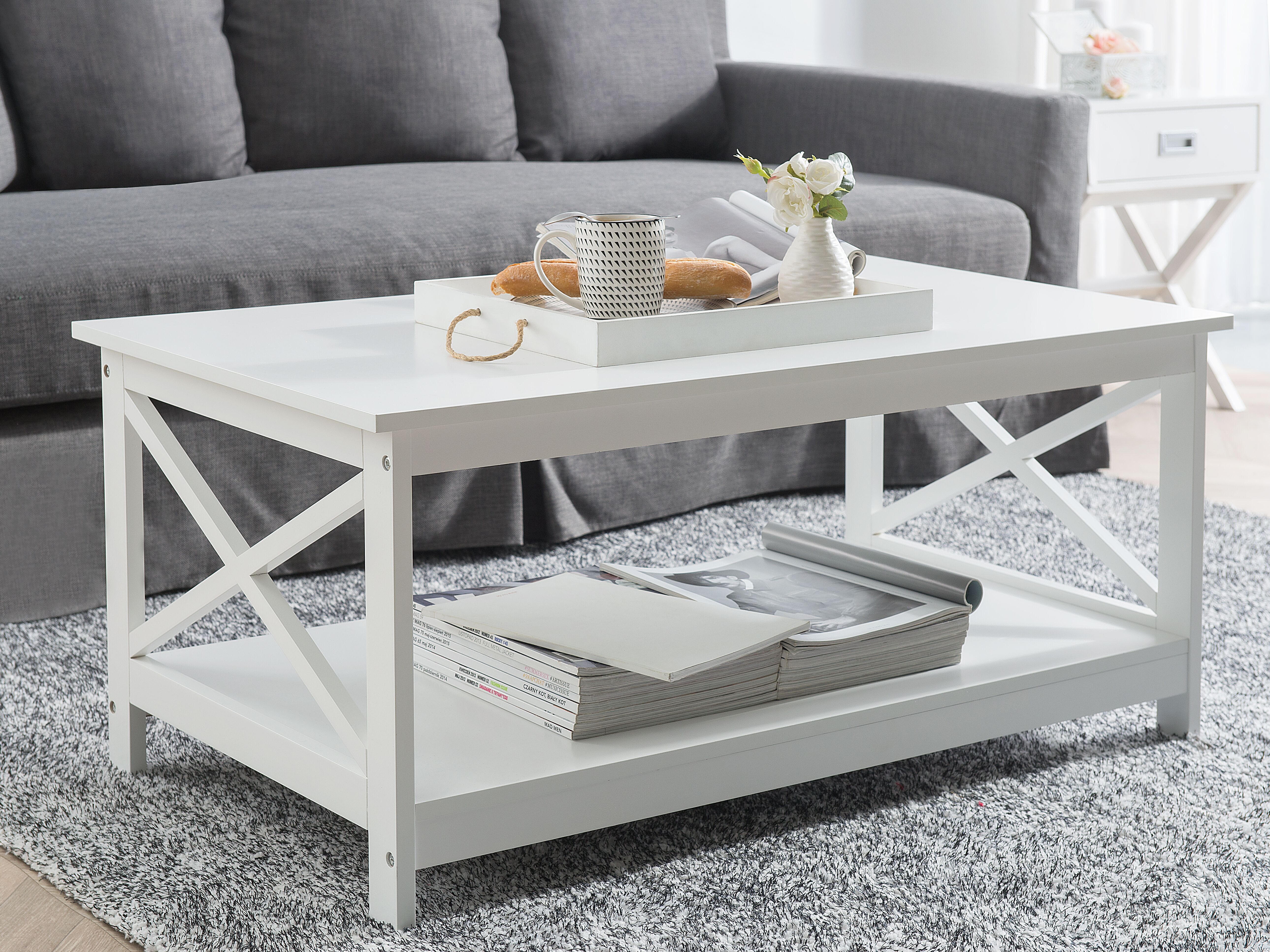 Coffee Table FOSTER White