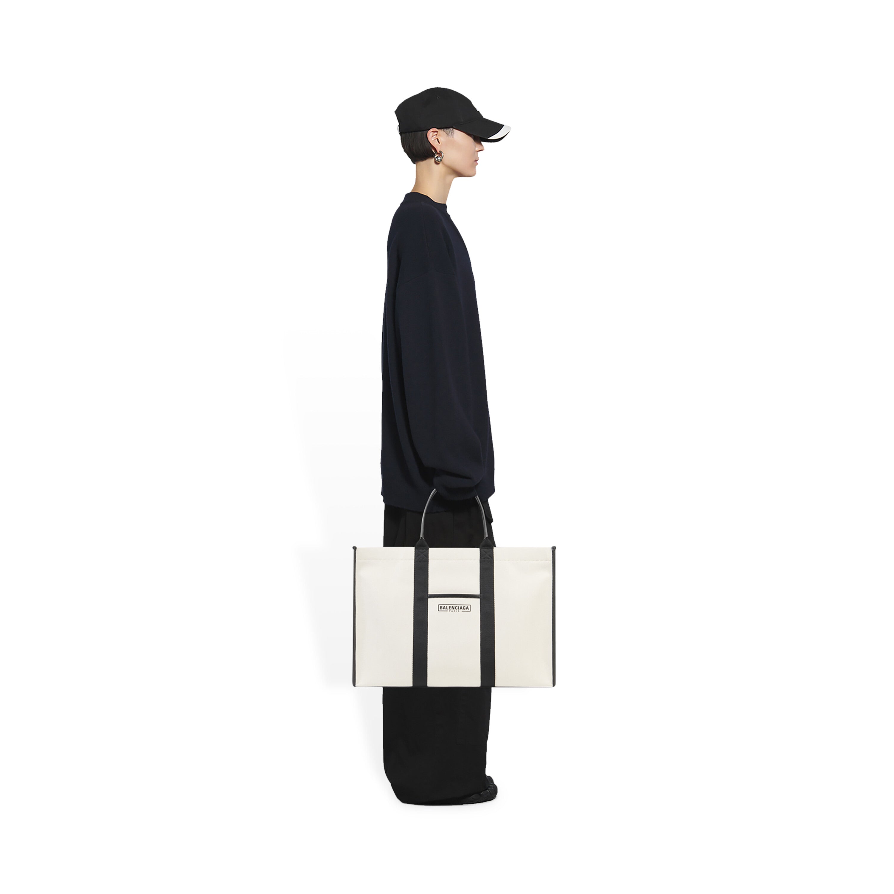 HARDWARE LARGE TOTE BAG IN BEIGE - Replicaclubs