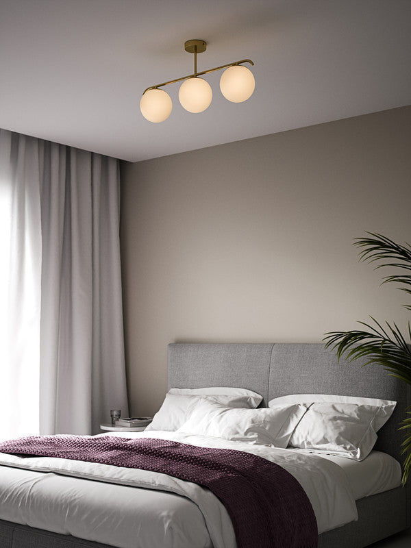 Nordlux Grant 42 Plafondlamp Messing E14