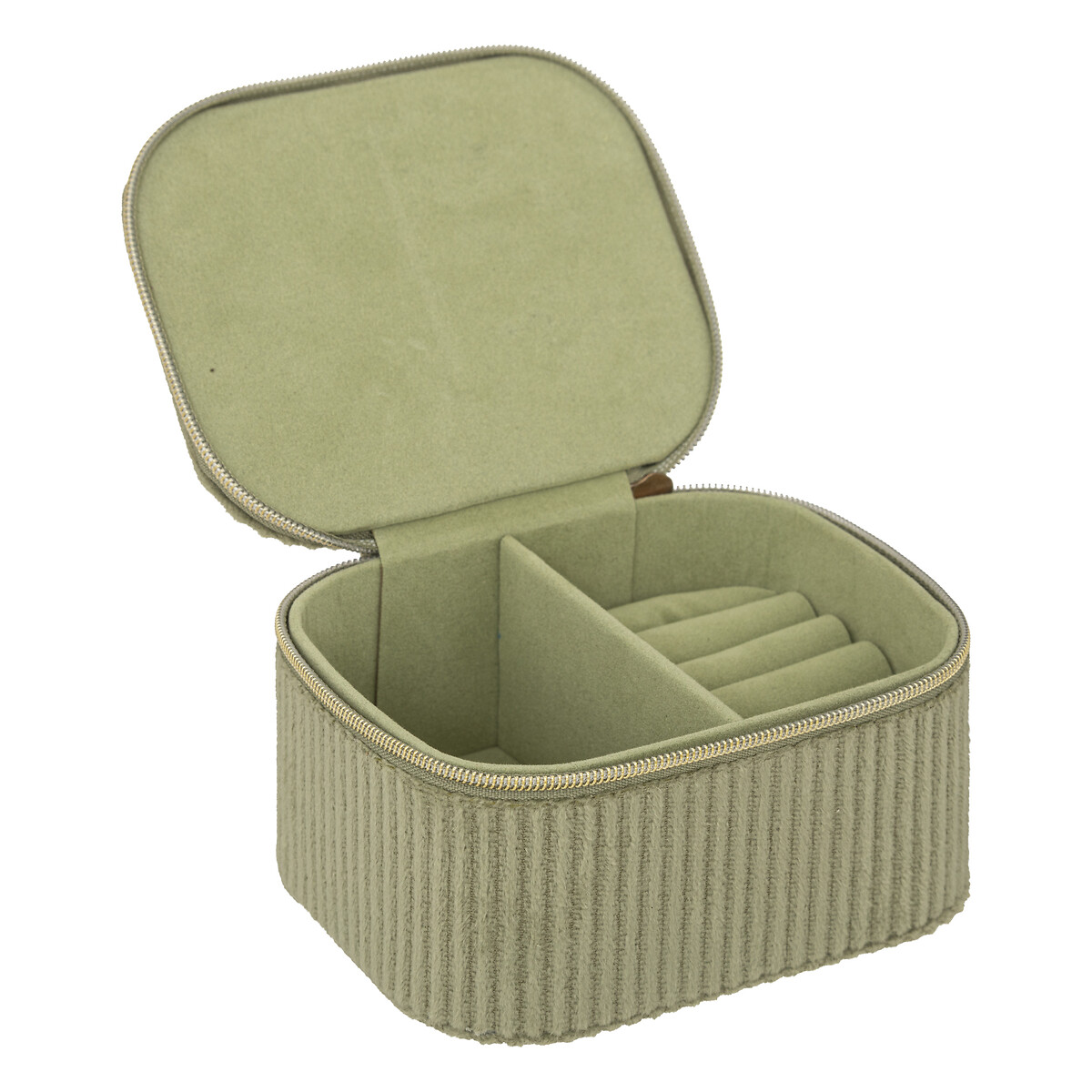 Jewelry Box "Enya" Green, 11x9 cm